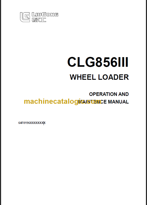 CLG 856 III OPERATION MANUAL 2010