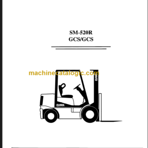 CLARK 520R GCS GPS SERVICE MANUAL