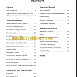 CLG930E-II OPERATION MANUAL