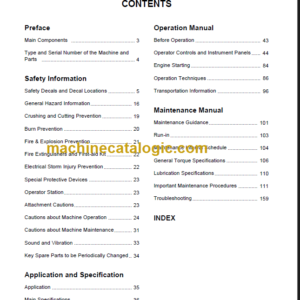 LIUGONG CLG930E-II OPERATION MANUAL