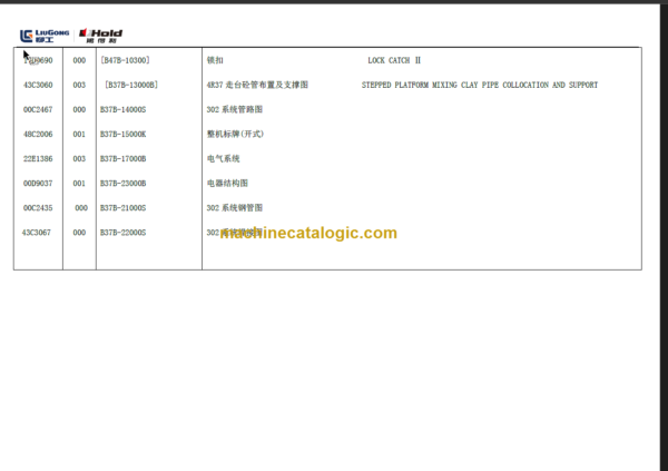 HDL5270THB PART ATLAS