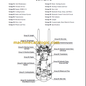 CLARK S20 25 30 35L G S20 25 30 32C L G SERVICE MANUAL