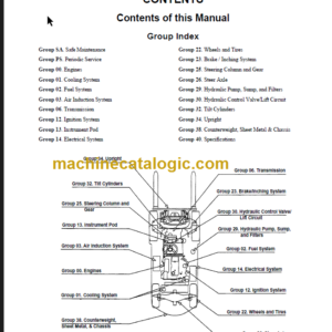 CLARK C15-33 DLG C15 32C L G SERVICE MANUAL