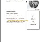 CLARK C500 (Y) 20 25 S30 (OH-367) OVERHAUL MANUAL