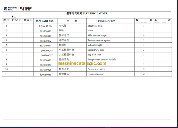 HDL5270THB PART ATLAS