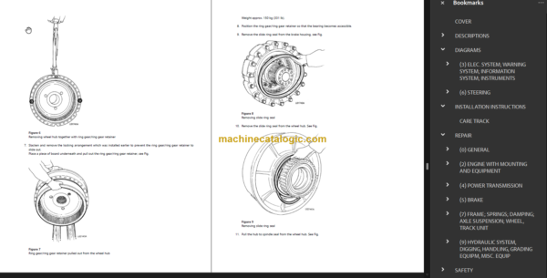 VOLVO L330C LL BM WHEEL SERVICE REPAIR MANUAL