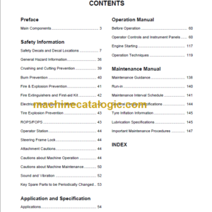 LIUGONG CLG 842 IV OPERATION MANUAL