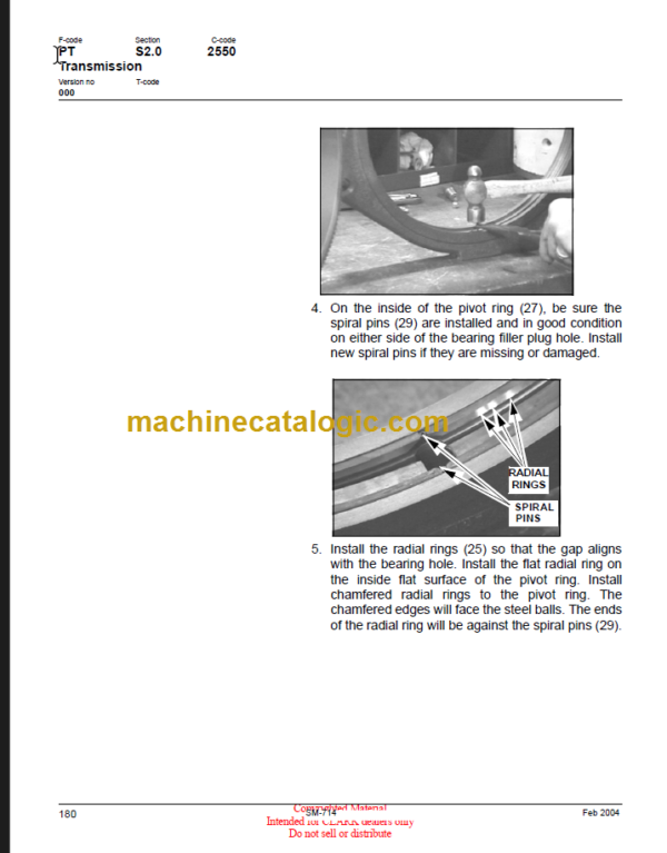 CLARK OP15X SERVICE MANUAL