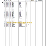 CLG 611H PARTS CATALOG