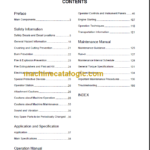 CLG930E IIIB OPERATION MANUAL