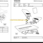 Volvo A40E Articulated Hauler - Dump Truck Parts Manual PDF
