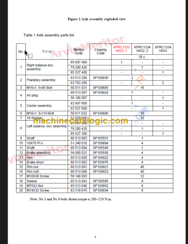 CLG418 (35F0004) Tandem Catalog