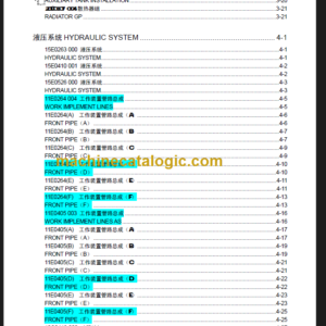 LIUGONG CLG 904C PARTS CATALOG