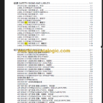 CLG 2020H 25H PARTS MANUAL