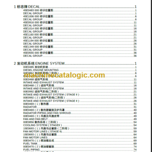 LIUGONG CLG B230 PARTS MANUAL