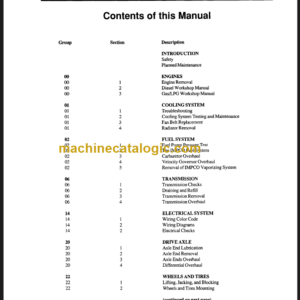 CLARK GPX DPX 30 35 40 50 55 SERVICE MANUAL