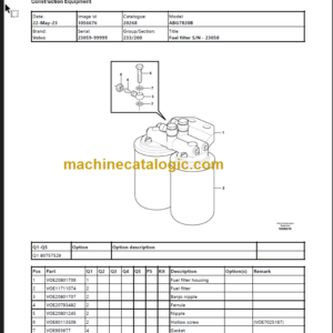 Volvo ABG7820B Parts Manual PDF