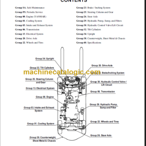 CLARK S20 25 30 35D SERVICE MANUAL