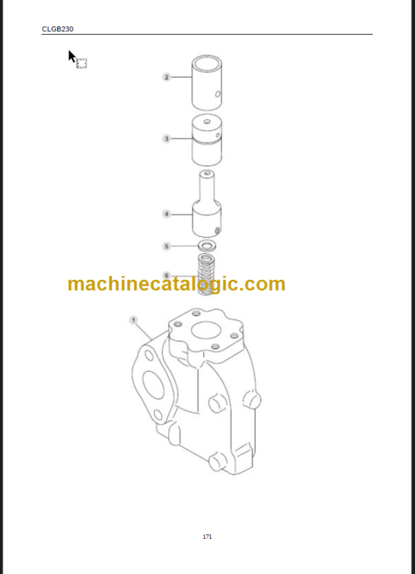 CLGB230 PARTS MANUAL