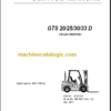 CLARK GTS 20 25 30 33D SERVICE MANUAL