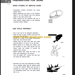 CLARK SF50 CMP50 75sD L SERVICE MANUAL