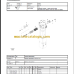 VOLVO MC70C SKID STEER LOADER PARTS MANUAL