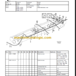 VOLVO A35D ARTICULATED HAULER PARTS MANUAL