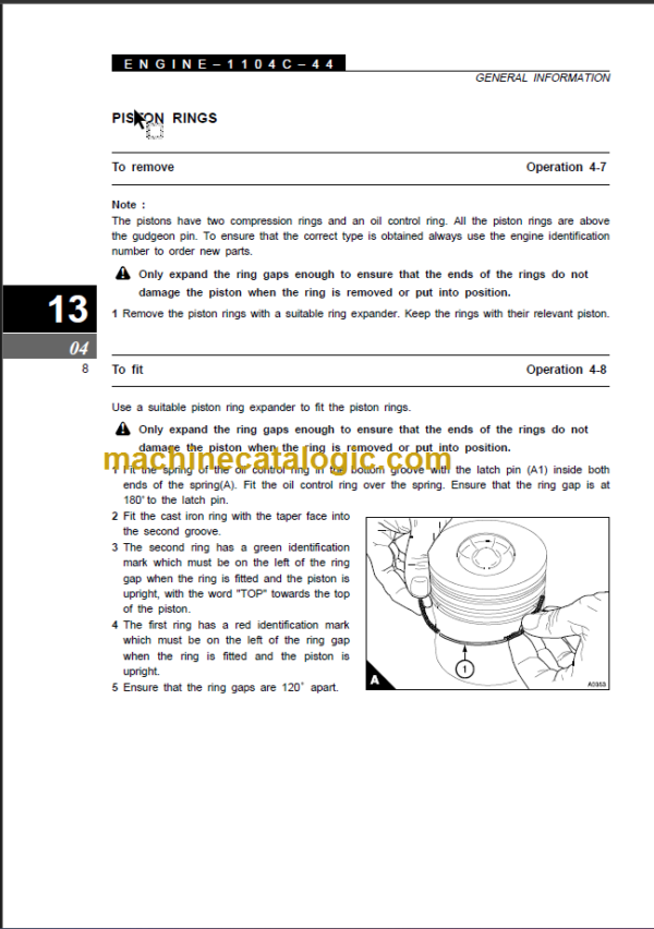 CLARK SF50 CMP50 75sD L SERVICE MANUAL