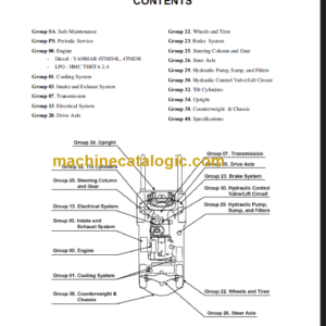 CLARK GTS 20 25 30 33D L SERVICE MANUAL