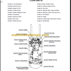 CLARK S20 25 30 35D SERVICE MANUAL Rev1.7