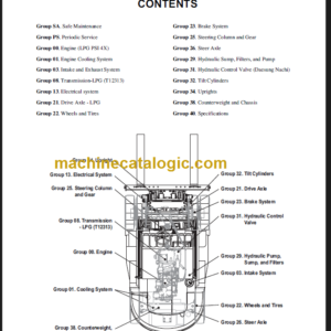 CLARK C60 70 75L SERVICE MANUAL