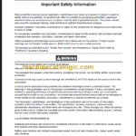 CLG936DIII OPERATION MANUAL