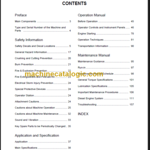 LIUGONG CLG936DIII OPERATION MANUAL