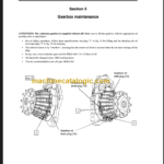 CLARK GEX40 45 50 SERVICE MANUAL