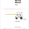 CLARK CMP50 60 70 SERVICE MANUAL