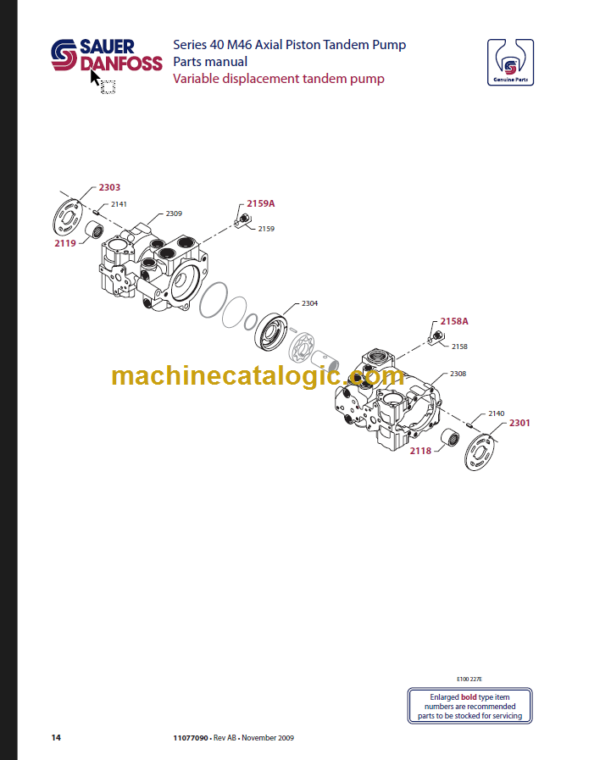 MPT046 Parts Manual