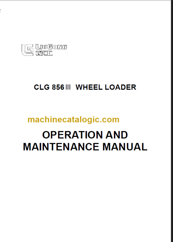 CLG616 Operation Maintenance