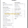 CLG908D III OPERATION MANUAL