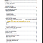 CLG616 Operation Maintenance