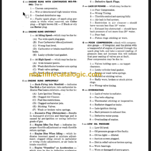 CLARK C500 OVERHAUL INSTRUCTIONS