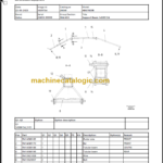 Volvo ABG7820B Tracked Paver Parts Catalog Manual