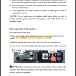 CLG612H III OPERATION MANUAL