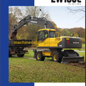 VOLVO EW180C EXCAVATOR SERVICE REPAIR MANUAL