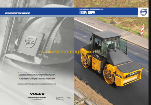 VOLVO DD85 ASPHALT SERVICE REPAIR MANUAL