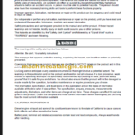 CLG418 OPERATION MANUAL