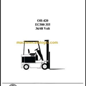 CLARK EC500 355 (OH-420) Overhaul Manual