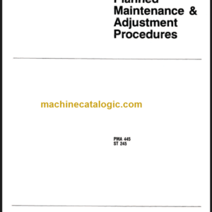 CLARK PMA-445 ST254 PLANNED MAINTENANCE