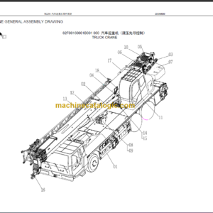 LIUGONG CLG TC250 PARTS CATALOG