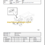 VOLVO A40G ARTICULATED HAULER PARTS MANUAL