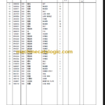 CLG2080H 2100H PARTS MANUAL
